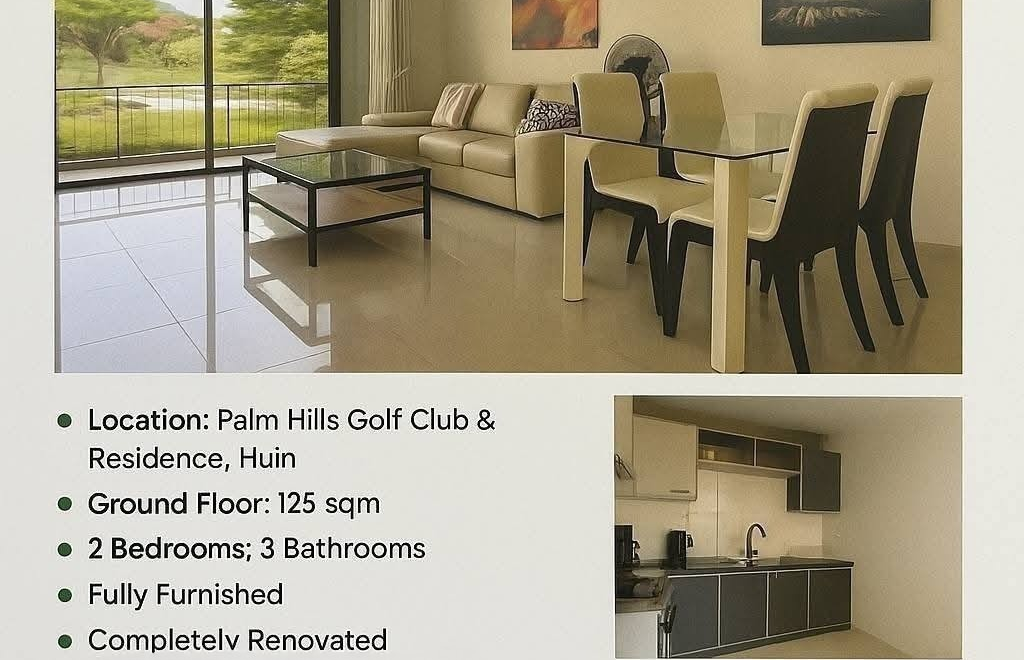 Palm Hills Golf Condo Hua Hin Cha-am
