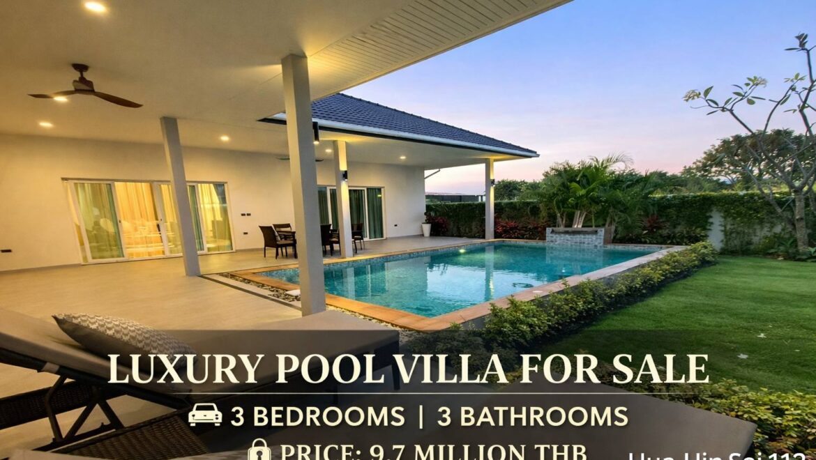 Nantra Pool Villa Hua Hin